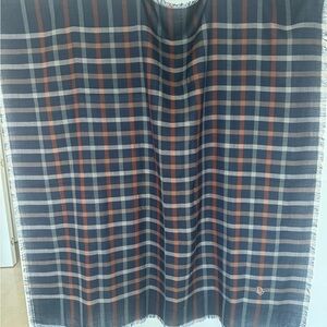 Christian Dior Coordonnes rare Vintage plaid Shawl